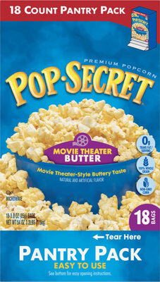 Movie Theater Butter Premium Popcorn, Butter