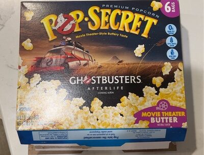 Movie Theater Butter Flavor Microwave Premium Popcorn, Movie Theater Butter