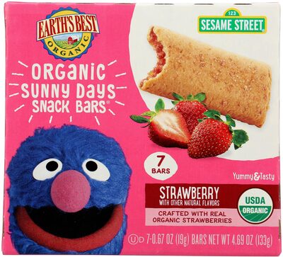 Strawberry Sunny Days Snack Bars, Strawberry