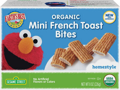Homestyle Organic Mini French Toast Bites, Homestyle