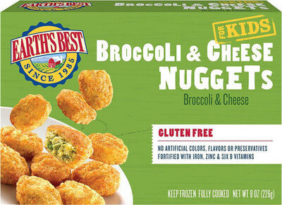 Nuggets For Kids, Broccoli & Cheese