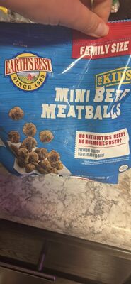 Beef Mini Meatballs For Kids, Beef