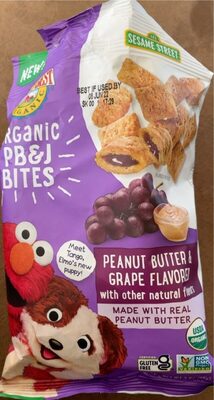 Pb&J Bites Peanut Butter Snacks, Peanut Butter; Grape