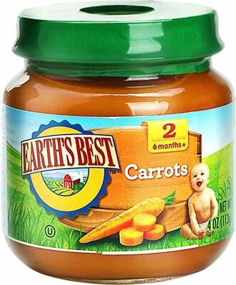 Earth's Best Organic, Carrots