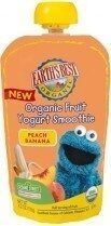 Peach Banana Organic Fruit Yogurt Smoothie, Peach Banana