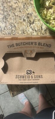 Fresh Ground Beef Butcher's Blend Burgers, Fresh Ground Beef