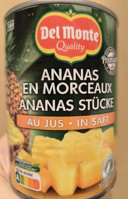 Pineapple Chunks In Its Own 100% Juice