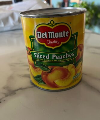 Del Monte, Sliced Peaches In Heavy Syrup
