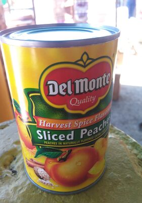 Del Monte, Sliced Peaches, Harvest Spice, Harvest Spice
