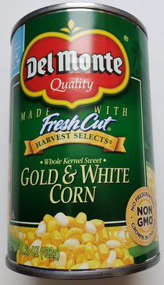 Whole Kernel Sweet Gold & White Corn