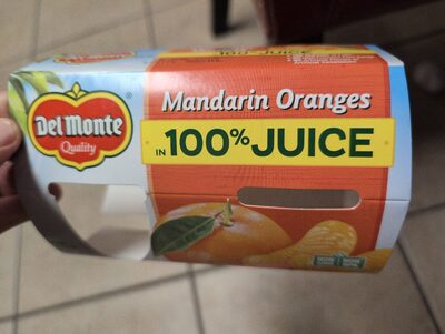 Mandarin Oranges In 100% Fruit Juice