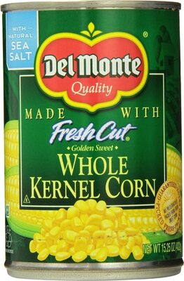 Golden Sweet Whole Kernel Corn With Natural Sea Salt, Golden Sweet