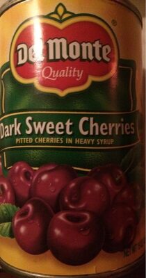 Dark Sweet Cherries Pitted Cherries In Heavy Syrup, Dark Sweet Cherries