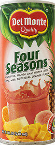 Pineapple, Mango And Guava Juice, Orange