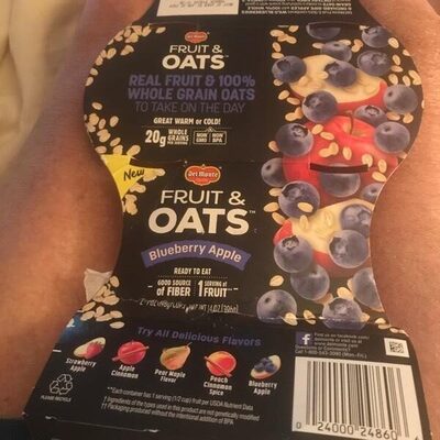 Blueberry Apple Fruit & Oats, Blueberry Apple
