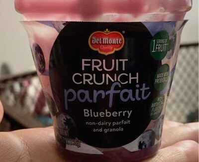 Blueberry Fruit Crunch Parfait, Blueberry