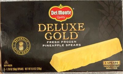 Fresh Frozen Pineapple Spears