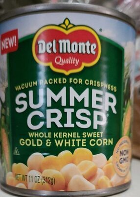 Whole Kernel Sweet Gold & White Corn