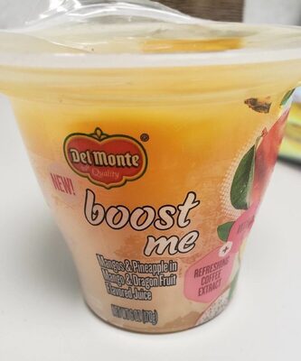 Mangos & Pineapple In Mango & Dragon Fruit Flavored Juice, Mango; Dragon Fruit