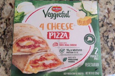 4 Cheese Vegetarian Pizza, 4 Cheese