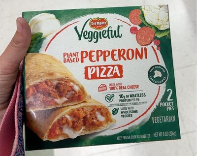 Pepperoni Plant Based Pizza Pocket Pies, Pepperoni