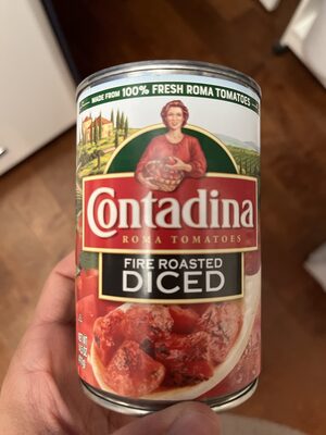 Fire Roasted Diced Roma Tomatoes, Fire Roasted