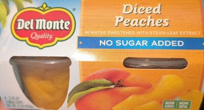 Diced Peaches