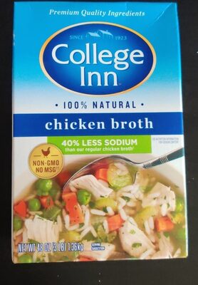 100% Natural Chicken Broth, Chicken