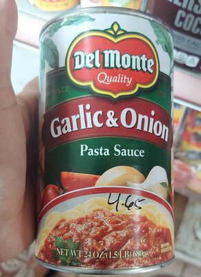 Garlic & Onion Pasta Sauce, Garlic & Onion
