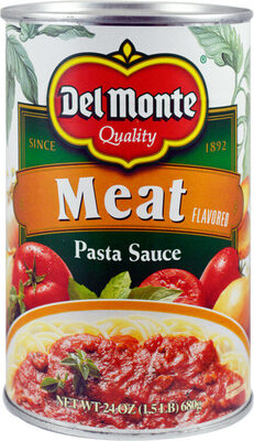 Del Monte, Pasta Sauce, Meat, Meat