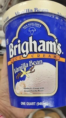 Vanilla Bean Vanilla Ice Cream With Ground Vanilla Beans, Vanilla Bean