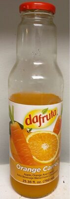 Apple, Orange And Carrot Juice Beverage Blend, Apple; Orange; Carrot