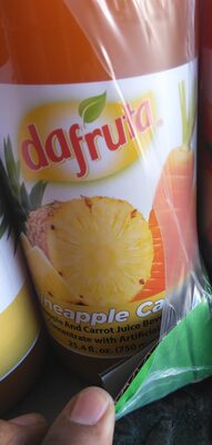 Apple, Pineapple And Carrot Juice Beverage Blend, Apple; Pineapple; Carrot