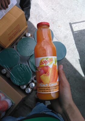 Apple, Peach And Carrot Juice Beverage Blend, Apple; Peach; Carrot