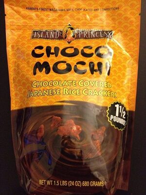 Choco Mochi Chocolate Covered Japanese Rice Crackers, Choco Mocho Chocolate