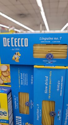 Enriched Macaroni Product, Linguine