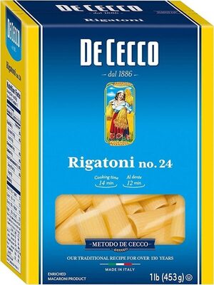 Rigatoni No. 24 Pasta
