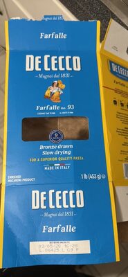 Farfalle No. 93 Pasta