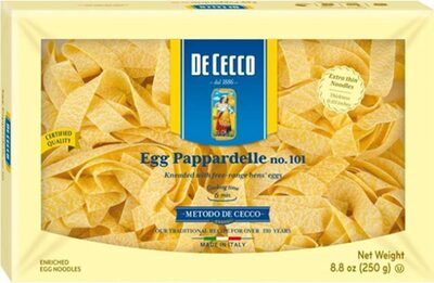 Egg Pappardelle No. 101 Noodles