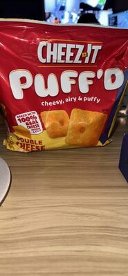 Double Cheese Cheesy Baked Snacks, Double Cheese
