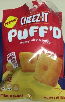Double Cheese Cheesy Baked Snacks, Double Cheese