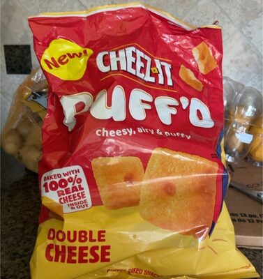 Double Cheese Cheesy Baked Snacks, Double Cheese