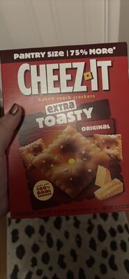 Kellogg's Cheez It Crackers Extra Toasty 12.4oz