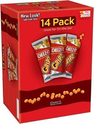 Kellogg's Cheez It Gripz Crackers 12.6oz