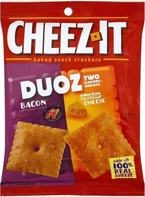 Kellogg's Cheez It Crackers Duoz Bacon & Cheddar 4.3oz