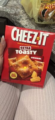 Kellogg's Cheez It Crackers Extra Toasty 7oz