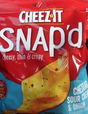 Kellogg's Cheez It Crackers Cheddar Sour Cream And Onion 2.2oz