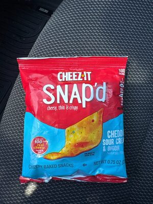 Kellogg's Cheez It Crackers Cheddar Sour Cream And Onion .75oz