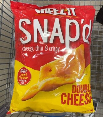 Double Cheese Cheesy Baked Snacks, Double Cheese