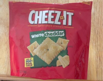 White Cheddar Baked Snack Crackers, White Cheddar